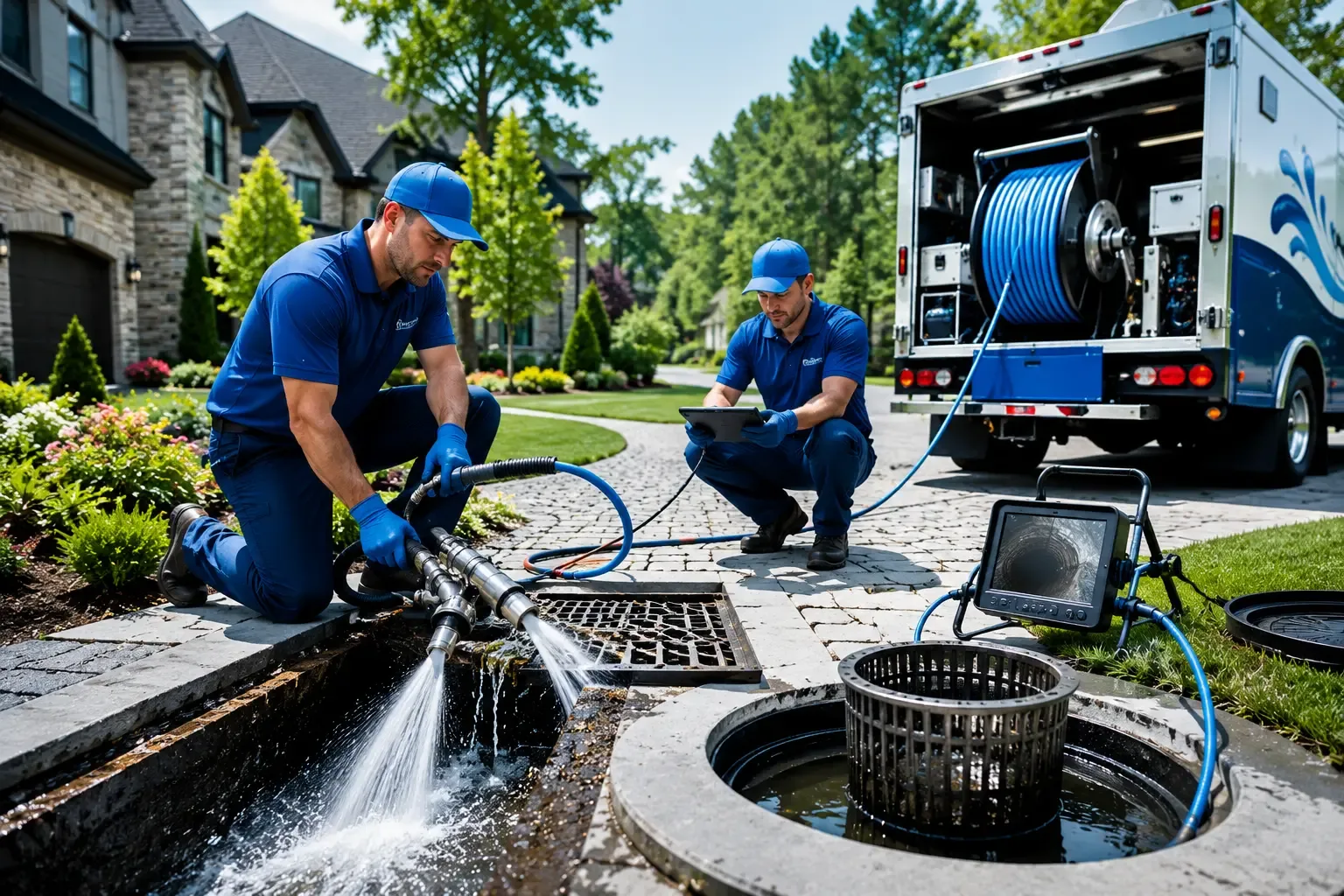 Local outdoor drain cleaning professionals in Falfurrias, TX