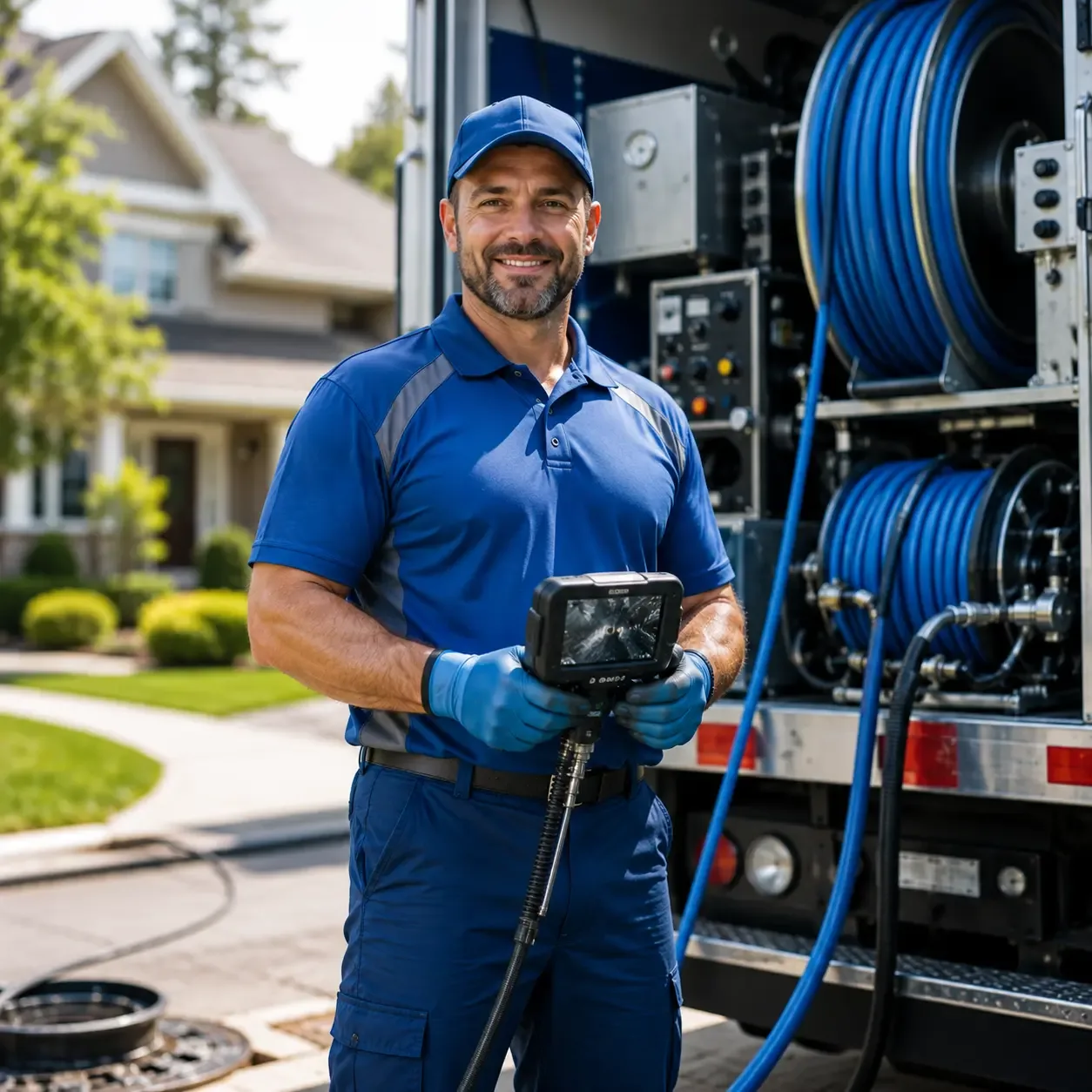 Local outdoor drain cleaning specialists in Falfurrias, TX